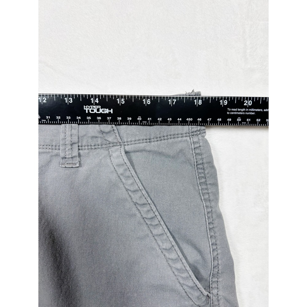 Wrangler Relaxed Fit Cargo Shorts Gray 36 Utility Workwear Outdoor - Picture 4 of 7